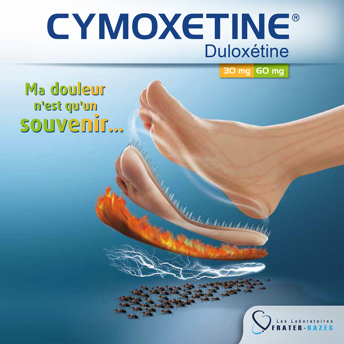 CYMOXETINE (Duloxétine) 30mg 60mg